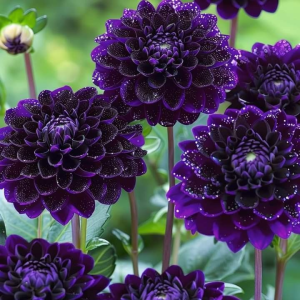 Георгин Анно Домини купить по цене от 255р. в интернет-магазине «Посадика» с доставкой почтой в в Навашиное и по всей России – [изображение №1].